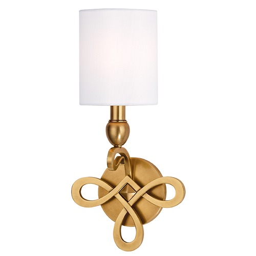 Hudson Valley Lighting Pawling Sconce in Aged Brass by Hudson Valley Lighting 7211-AGB