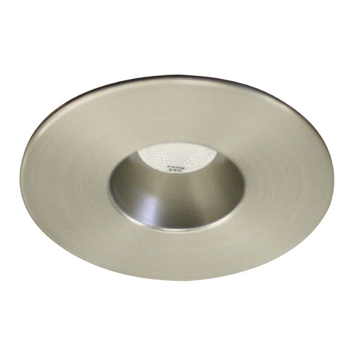 WAC Lighting 1-Inch Round Reflector Brushed Nickel LED Recessed Trim by WAC Lighting HR-LED211E-35-BN