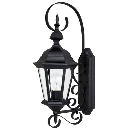 Capital Lighting Carriage House 23-Inch Outdoor Wall Light in Black by Capital Lighting 9721BK