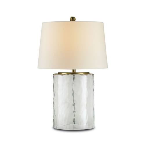Currey and Company Lighting Oscar 25-Inch Table Lamp in Brass by Currey & Company 6197