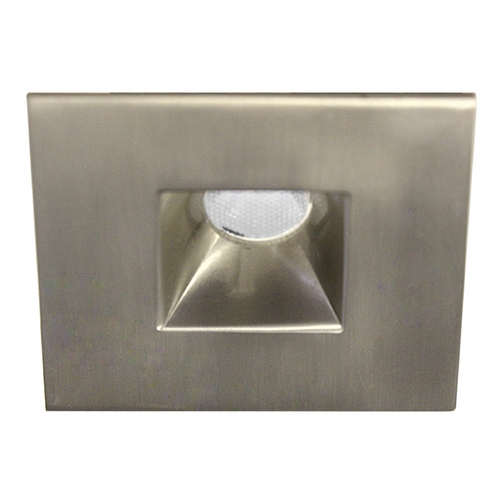 WAC Lighting 1-Inch Square Reflector Brushed Nickel LED Recessed Trim by WAC Lighting HR-LED251E-27-BN
