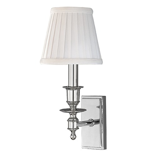 Hudson Valley Lighting Ludlow Wall Sconce in Polished Nickel by Hudson Valley Lighting 6801-PN