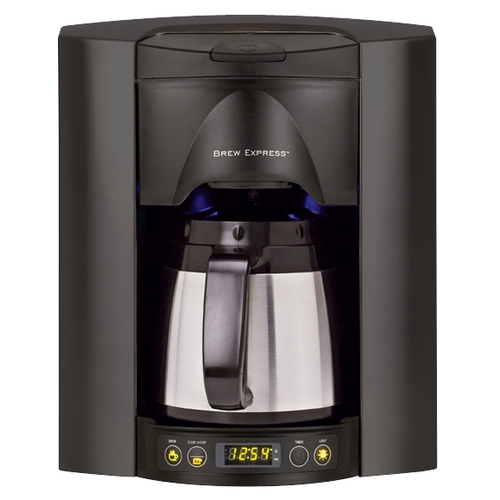BREW EXPRESS Programmable Coffee Maker BE-104R-113-A
