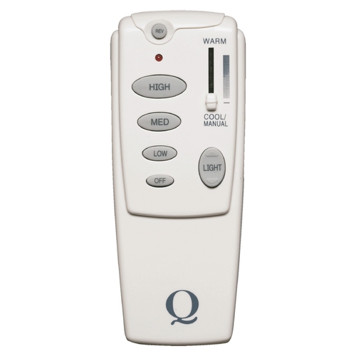 Quorum Lighting Fan Remote Control with Forward/Reverse & Light Quorum by Quorum Lighting 7-1401-0