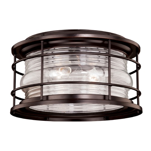 Vaxcel Lighting Hyannis Burnished Bronze Outdoor Ceiling Light by Vaxcel Lighting T0166