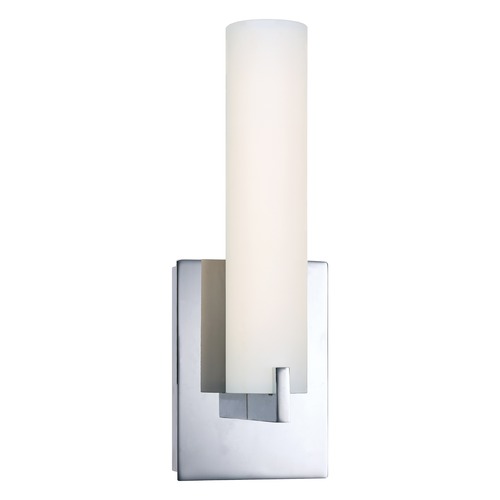 George Kovacs Lighting Tube LED Sconce in Chrome by George Kovacs P5040-077-L