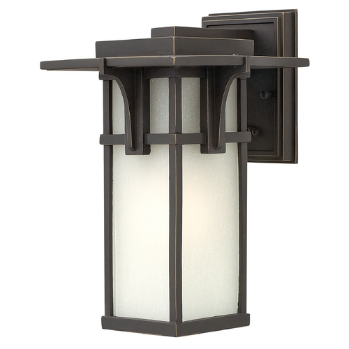 Hinkley Manhattan 11.75-Inch Outdoor Wall Light in Oil Rubbed Bronze by Hinkley Lighting 2230OZ