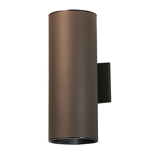 Kichler Lighting Cylinders 15-Inch Outdoor Wall Light in Architectural Bronze by Kichler Lighting 9246AZ/10W LED