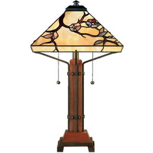 Quoizel Lighting Grove Park Table Lamp in Multi by Quoizel Lighting TF6898M