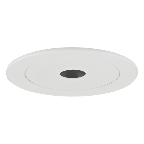 Recesso Lighting by Dolan Designs White Pinhole PAR20 Trim for 4-Inch Recessed Cans T406-WH