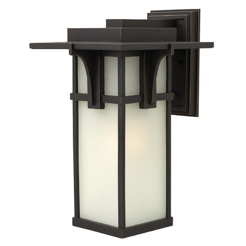 Hinkley Manhattan 18.50-Inch Outdoor Wall Light in Oil Rubbed Bronze by Hinkley Lighting 2235OZ