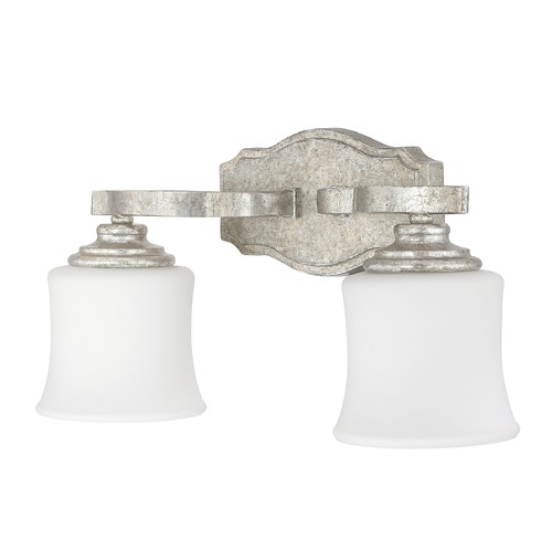 Capital Lighting Blair 17.75-Inch Vanity Light in Antique Silver by Capital Lighting 8552AS-299