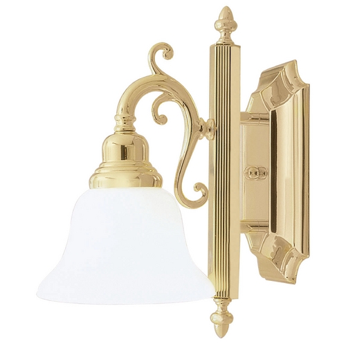 brushed brass sconce lighting