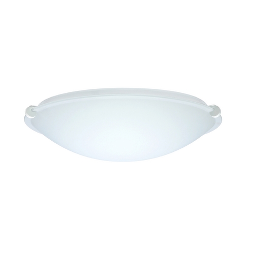Besa Lighting Flushmount Light White Glass White by Besa Lighting 968107-WH
