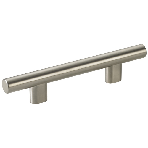 Seattle Hardware Co Satin Nickel Cabinet Pull - 3-inch Center to Center HW25-512-09