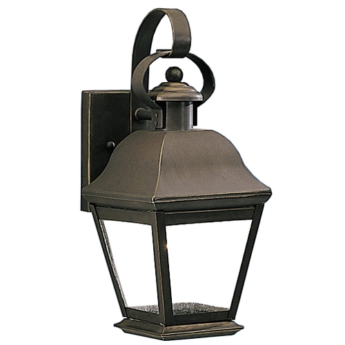 Kichler Lighting Mount Vernon 12.50-Inch Outdoor Wall Light in Olde Bronze by Kichler Lighting 9707OZ