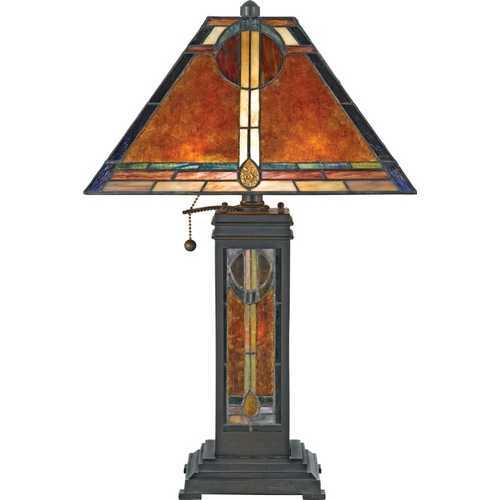 Quoizel Lighting San Gabriel Table Lamp in Valiant Bronze by Quoizel Lighting NX615TVA