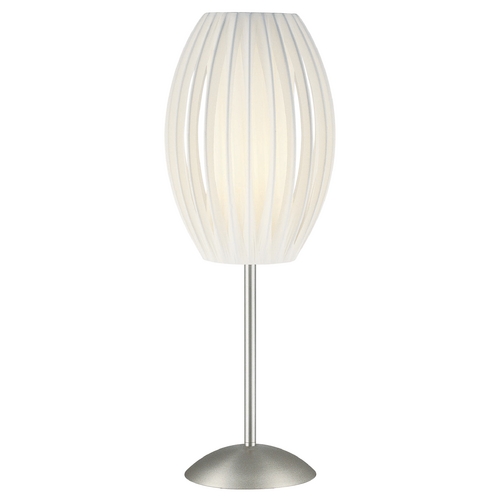 Lite Source Lighting Pleated Table Lamp by Lite Source Lighting LS-2875SS/WHT