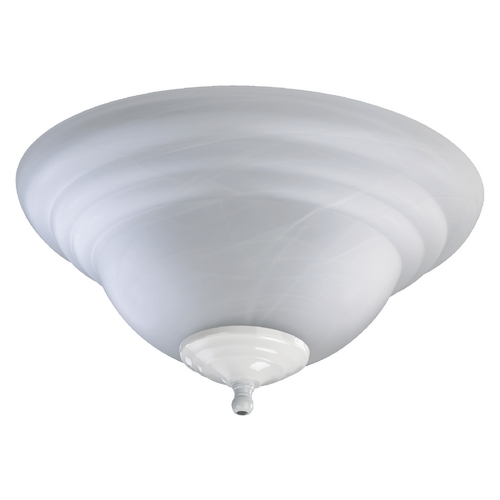 Quorum Lighting Satin Nickel / White Fan Light Kit by Quorum Lighting 1133-801