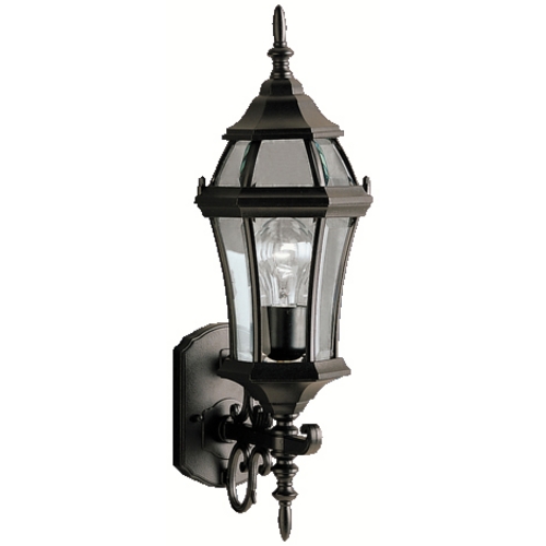 Kichler Lighting Townhouse 21.50-Inch Outdoor Wall Light in Black by Kichler Lighting 9790BK