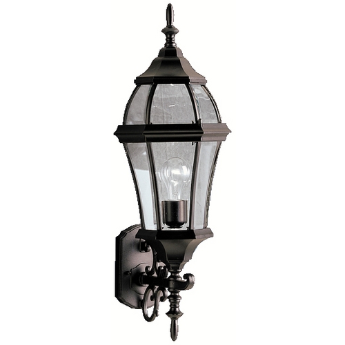 Kichler Lighting Townhouse 26.75-Inch Outdoor Wall Light in Black by Kichler Lighting 9791BK