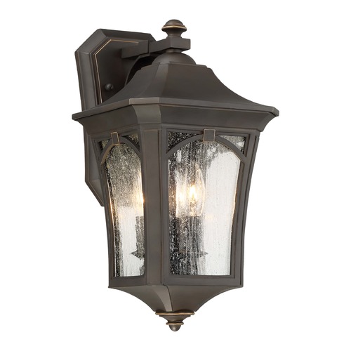 Minka Lavery Outdoor Wall Light in Oil Rubbed Bronze & Gold by Minka Lavery 71212-143C
