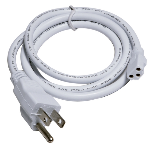 Access Lighting InteLED White 36-Inch Power Cord with Plug by Access Lighting 785PWC-WHT