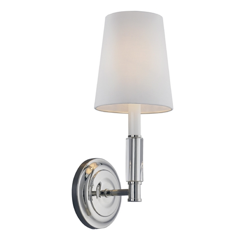 Visual Comfort Studio Collection Lismore Sconce in Polished Nickel by Visual Comfort Studio WB1717PN