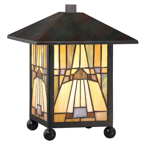 Quoizel Lighting Inglenook Valiant Bronze Table Lamp by Quoizel Lighting TFIK6111VA