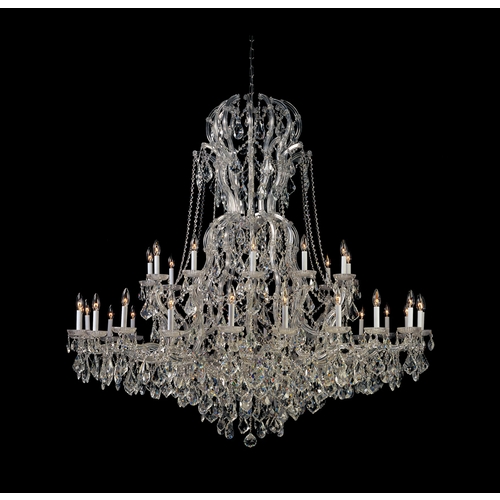 Crystorama Lighting Maria Theresa Crystal Chandelier in Polished Chrome by Crystorama Lighting 4460-CH-CL-MWP