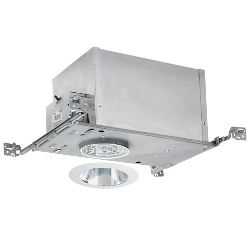Juno Lighting Group 4-inch Low-Voltage Recessed Lighting Kit with Clear Trim IC44N/442C-WH