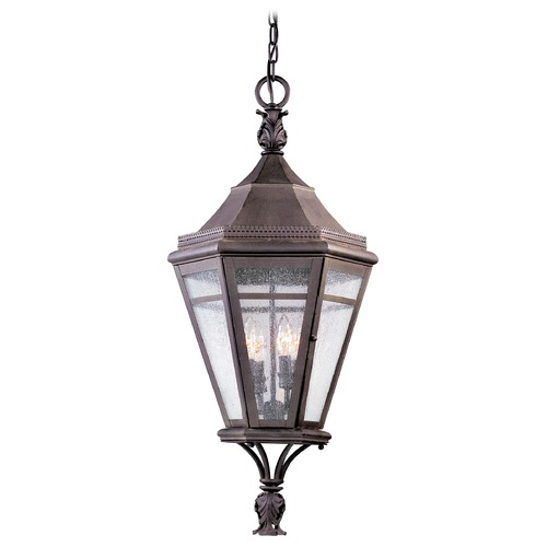 Troy Lighting Morgan Hill 32.50-Inch Outdoor Hanging Light in Natural Rust by Troy Lighting F1277NR