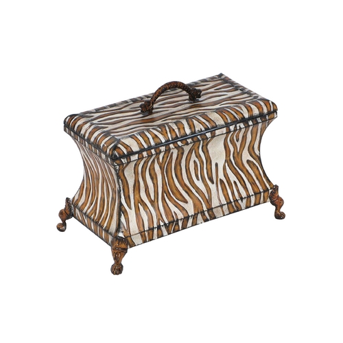 Sterling Industries 513754 Decorative Zebra Decor Box