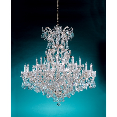 Crystorama Lighting Maria Theresa Crystal Chandelier in Polished Chrome by Crystorama Lighting 4424-CH-CL-MWP