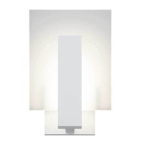Sonneman Lighting Midtown Textured White LED Outdoor Wall Light by Sonneman Lighting 2724.98-WL