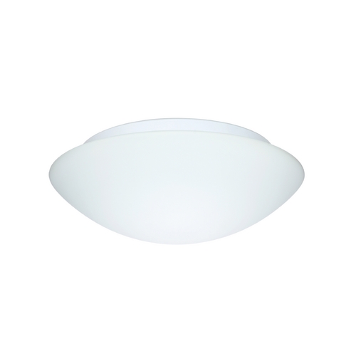 Besa Lighting Flushmount Light White Glass by Besa Lighting 977007C