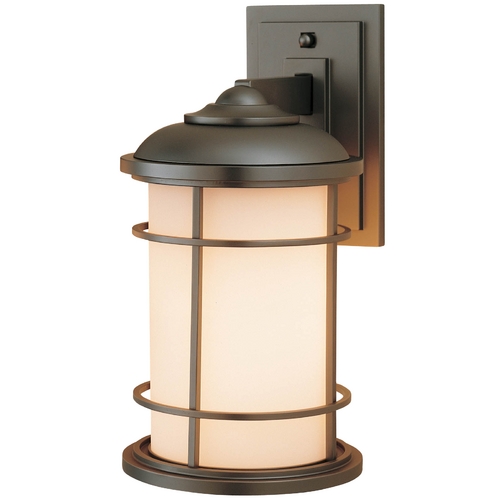 Burnished Bronze 14Inch Outdoor Wall Light Ol2201Bb