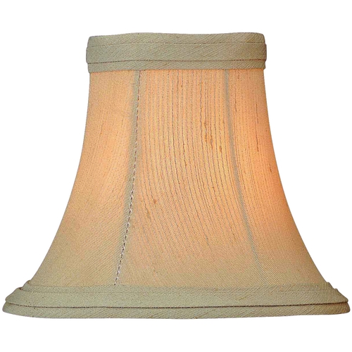 Lite Source Lighting Beige Bell Lamp Shade with Clip-On Assembly by Lite Source Lighting CH544-6