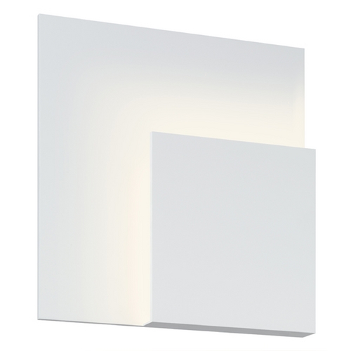 Sonneman Lighting Corner Textured White LED Sconce by Sonneman Lighting 2369.98