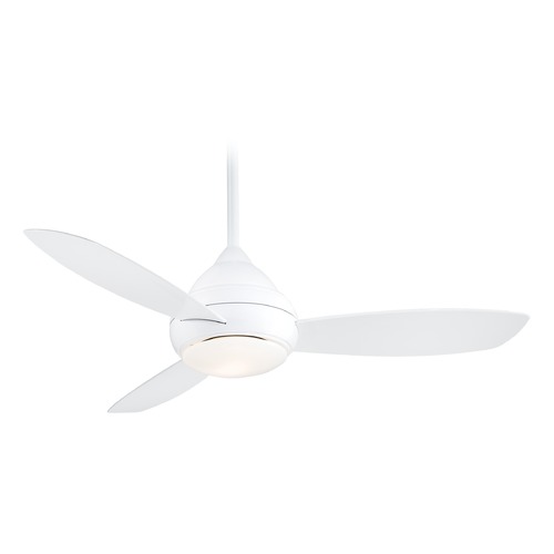 Minka Aire Concept I 52-Inch LED Fan in White by Minka Aire F476L-WH