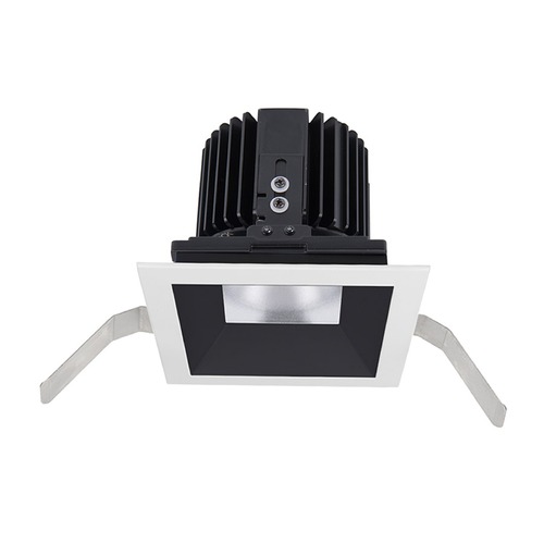 WAC Lighting Volta Black & White LED Recessed Trim by WAC Lighting R4SD1T-S830-BKWT