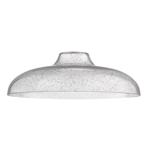 Design Classics Lighting Clear Seeded Glass Shade 14-Inch Wide 1.63-Fitter G1784-CS