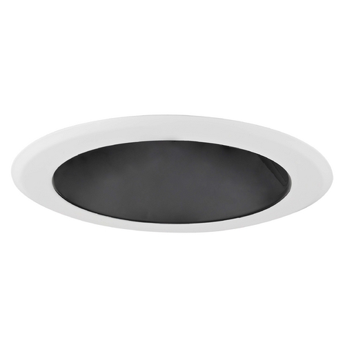 Recesso Lighting by Dolan Designs Black Reflector Trim for 5-Inch Recessed Housings T500B-WH