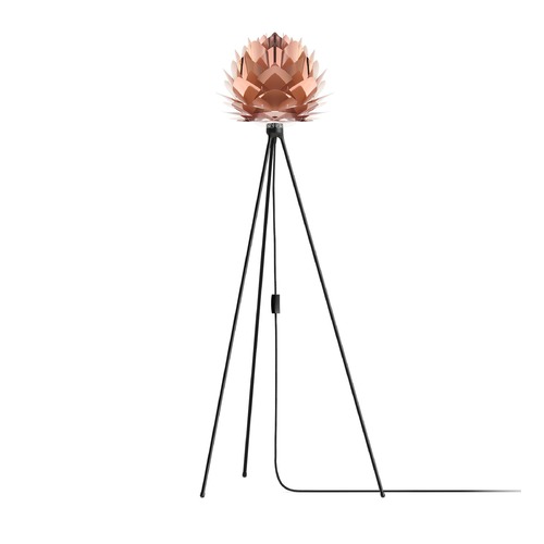 UMAGE UMAGE Black Floor Lamp with Abstract Shade 2031_4012