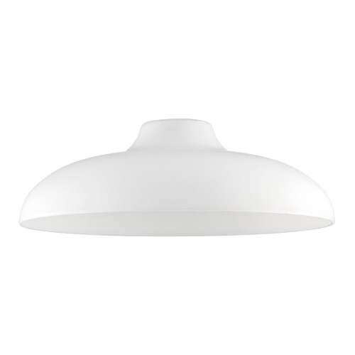 Design Classics Lighting Satin White Glass Shade 14-Inch Wide 1.63-Fitter G1784-WH