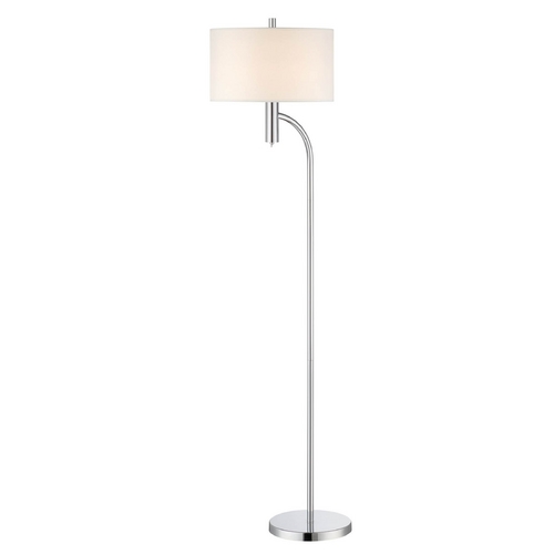 lite source lighting chantay chrome floor l with drum lite source lighting chantay chrome floor l with drum