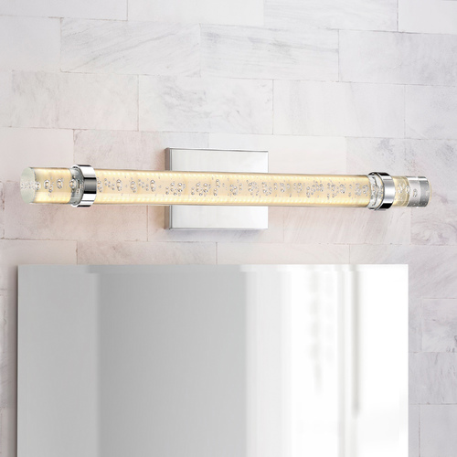 Quoizel Lighting Bracer Polished Chrome LED Bathroom Light by Quoizel Lighting PCBC8526C