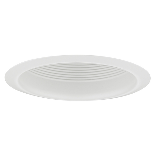 Recesso Lighting by Dolan Designs Air Tight White Baffle Cone Trim for 5-Inch Recessed Housings T513W-WH