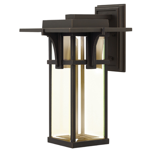 Hinkley Manhattan 18.50-Inch Oil Rubbed Bronze LED Outdoor Wall Light by Hinkley Lighting 2325OZ-LED