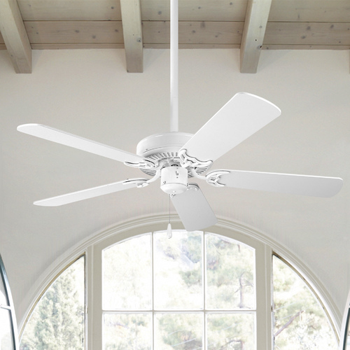 Progress Lighting Air Pro 42-Inch Ceiling Fan in White by Progress Lighting P2500-30
